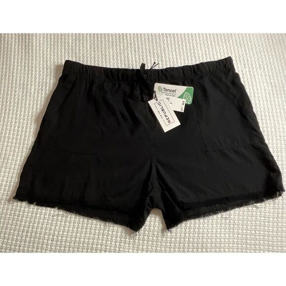 CORAL BAY WOMENS PETITE SMALL Black SKORT - Picture 5 of 6